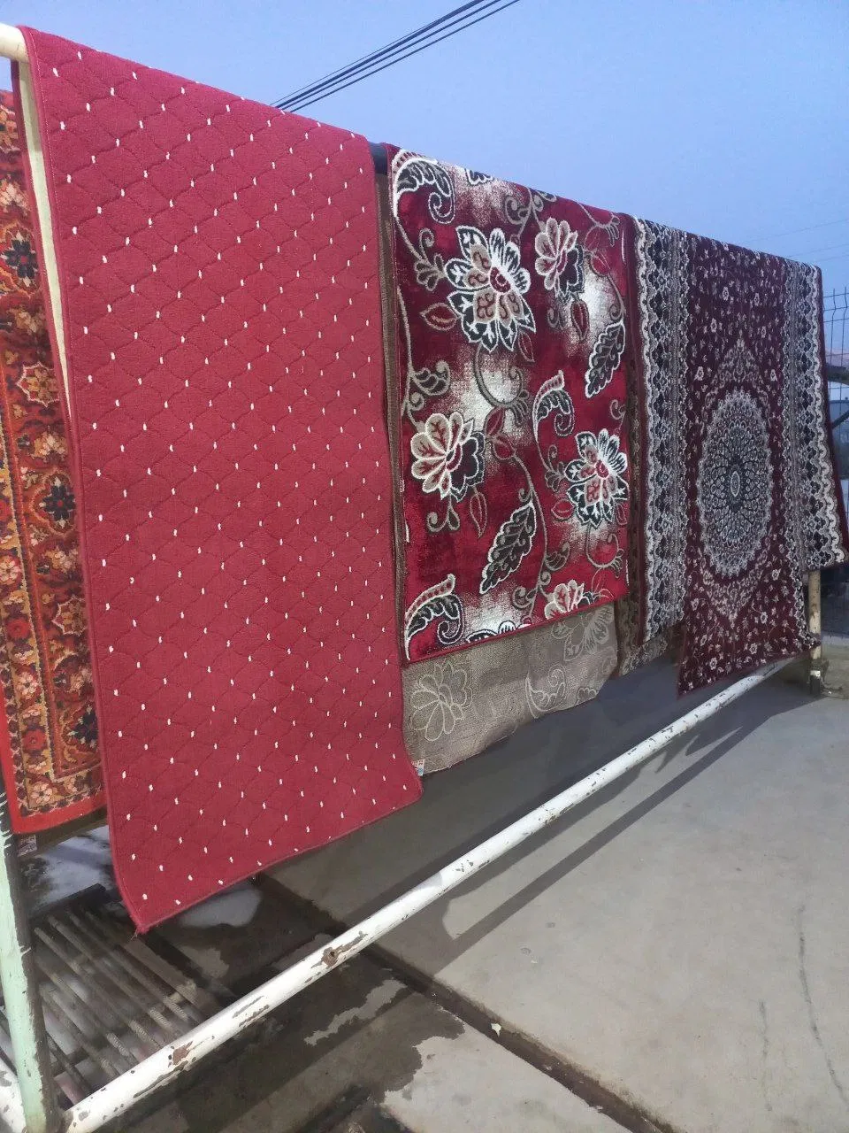 Услуга стирки курпачи